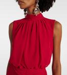 Платье-макси Menon с водолазкой Diane von Furstenberg, Magenta - фото 4