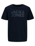 Футболка JACK & JONES Junior, темно-синий - фото 3