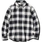 Детская повседневные рубашка UNIQLO, черный - фото