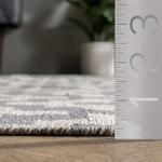 Ковер nuLOOM, 183 x 275 см, Priya Chevron Cotton Tassel, Grey - фото 8