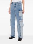 MOSCHINO JEANS джинсы карго, синий - фото 2