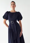 Платье миди макси elona Willa, Navy Blue - фото 4