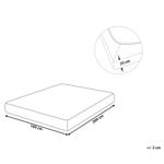 Простыня Beliani темно-синий, 160/200 см - фото 4