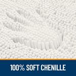 Коврик для ванной Olanly, 178х117 см, слоновая кость - фото 2