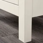 Прикроватная тумба Ikea Hemnes 54x66, белый - фото 4