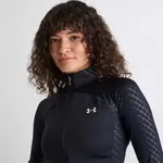 Толстовка Women's Under Armour Emboss Full-Zip, черный - фото 5