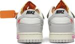 Кроссовки Nike Off-White x Dunk Low 'Lot 22 of 50', белый - фото 7