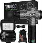 Массажер перкуссионный Toloco EM26 Handheld Deep Tissue, карбон - фото 3