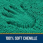 Коврик для ванной Olanly, 92х60 см, изумрудный - фото 3