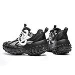 Кроссовки MVA Chunky Sneakers Unisex Low-top White, черный - фото 5