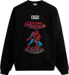 Толстовка Kith For Spider-Man Allies Vintage Crewneck 'Black', черный - фото 2