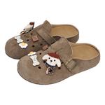 Закрытые тапочки для женщин XMISTUO, хаки - фото 3