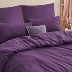 Комплект постельного белья RUIKASI, 3 предмета, 200х200/80x80, фиолетовый - фото 4