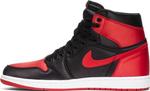 Кроссовки Air Jordan 1 Retro High OG SE Satin Banned, черный - фото 3