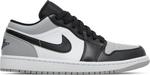 Кроссовки Air Jordan 1 Low Shadow Toe, серый - фото