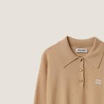 Рубашка поло женская Miu Miu, белый - фото 6