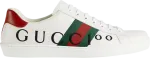 Кроссовки Gucci Ace Gucci 100 Print, белый - фото