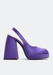 Туфли NODALETO Bulla Jill 120 pumps, фиолетовый - фото