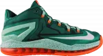 Кроссовки Nike Max LeBron 11 Low 'Biscayne', зеленый - фото