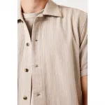 Рубашка с коротким рукавом Garcia E51296, бежевый - фото 4