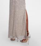 Платье Xyla с пайетками Simkhai, серебряный - фото 5