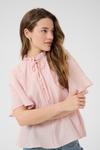 Блуза Kaffe Lianna, пастельно-розовый - фото 5