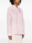 Philosophy Di Lorenzo Serafini рубашка в полоску, розовый - фото 3