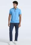 Поло Original Penguin EARL SHORT SLEEVE, Bonnie Blue/Blue - фото 2