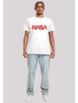 Футболка F4NT4STIC NASA Modern Logo White, белый - фото 4