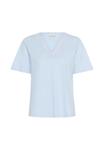 Футболка Kaffe Basic T-shirt, Windsurfer/Blue - фото 5