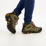 Треккинговые ботинки Merrell Moab 3 Mid, зеленый - фото 2