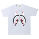 Футболка BAPE Shark Tee 'White', белый - фото 2