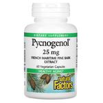 Natural Factors, Pycnogenol, 25 мг, 60 вегетарианских капсул - фото 2