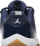 Кроссовки Air Jordan 11 Retro Low Navy Gum, синий - фото 7