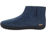 Слипперы Wool Boot Rubber Outsole Glerups, джинсовая - фото 6