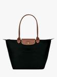 Большая сумка через плечо Longchamp Le Pliage Original, черная - фото 2