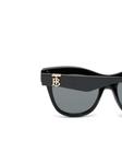 Солнцезащитные очки Burberry Eyewear в оправе «бабочка», черный - фото 3