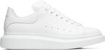 Кроссовки Alexander McQueen Oversized Sneaker White 2019, белый - фото