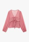 Блуза Koton RUFFLE, Pink - фото 4