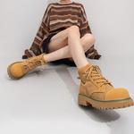 Ботинки Martin женские желтый Feiyue - фото 9