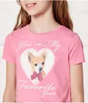 Футболка Cropped fit Guess, розовый - фото 4