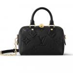 Сумка Louis Vuitton Speedy Bandoulière 20, черный - фото