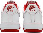 Кроссовки Nike Air Force 1 '07 'Contrast Stitch - White University Red', белый - фото 7