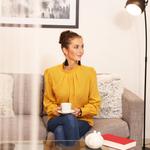 ШТОРЫ ИЗ НИТЕЙ Relaxdays, белый - фото 4