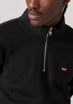 Толстовка LEVIS ┬о Original Housemark Quarter-Zip Pullover, Black - фото 3