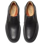 Лоферы мужские черные Clarks - фото 4