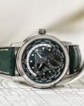 Часы Frederique Constant Worldtimer Manufacture, 42 мм, синий - фото 2