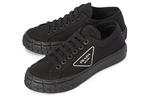 Кроссовки cassetta wheel sneakers 'black' Prada, черный - фото 3