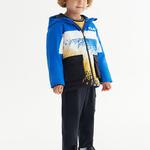 Детские стеганые куртки Fila Kids, синий - фото 2