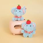 Bitter purchase Плюшевый кулон Apple Blue Little Elephant высотой 17 см - фото 5